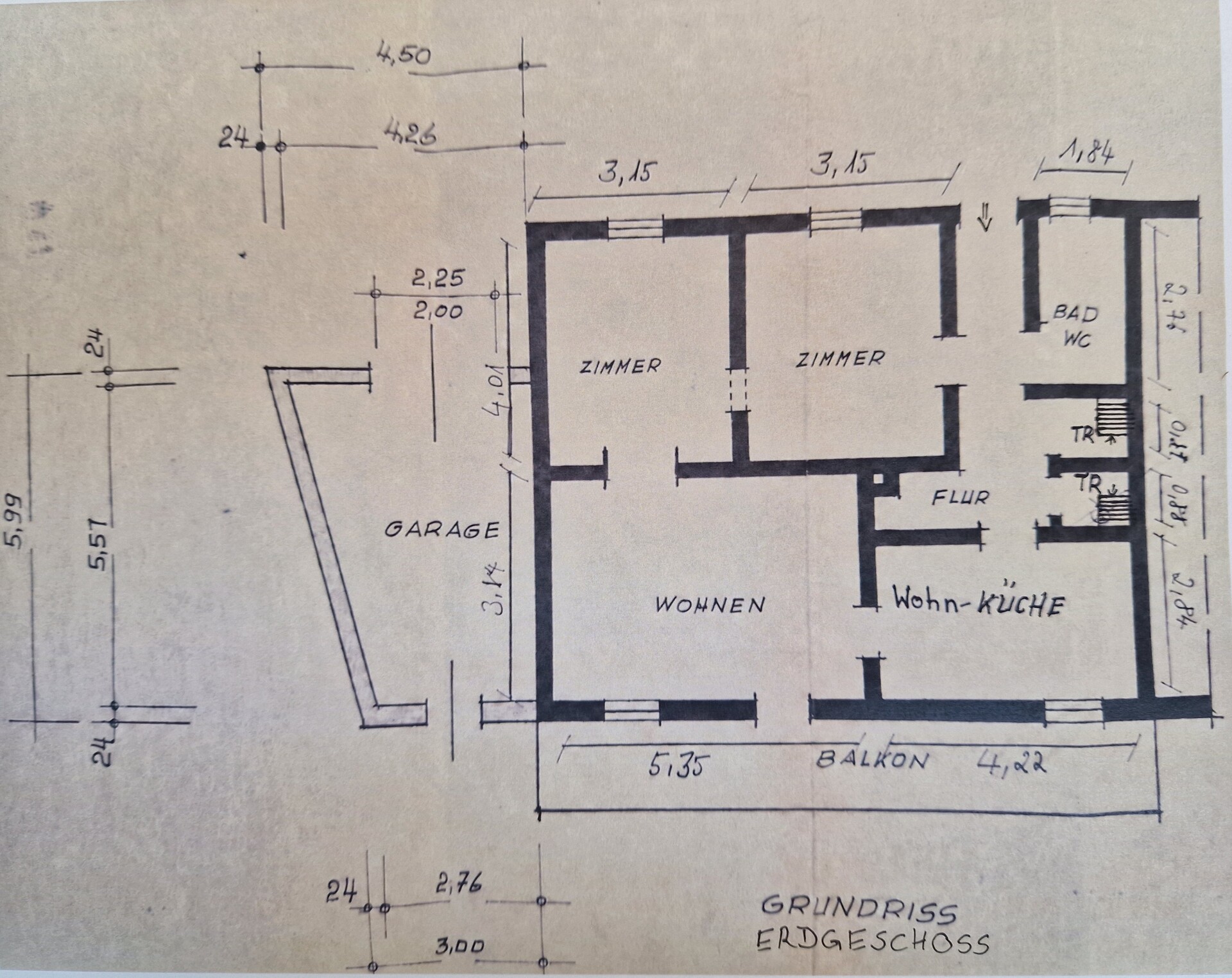Grundriss Erdgeschoss